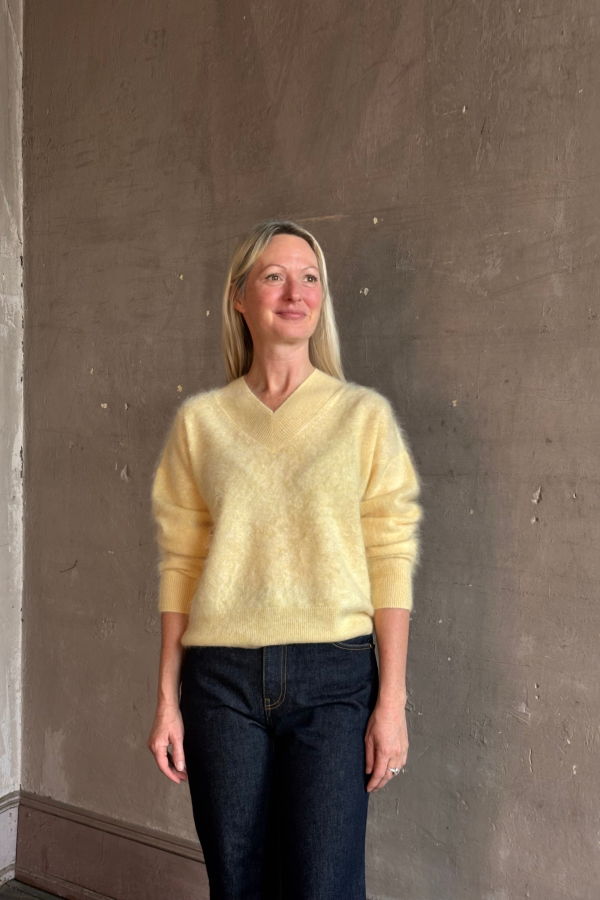 Guest in Residence Grizzly Double V Sweater