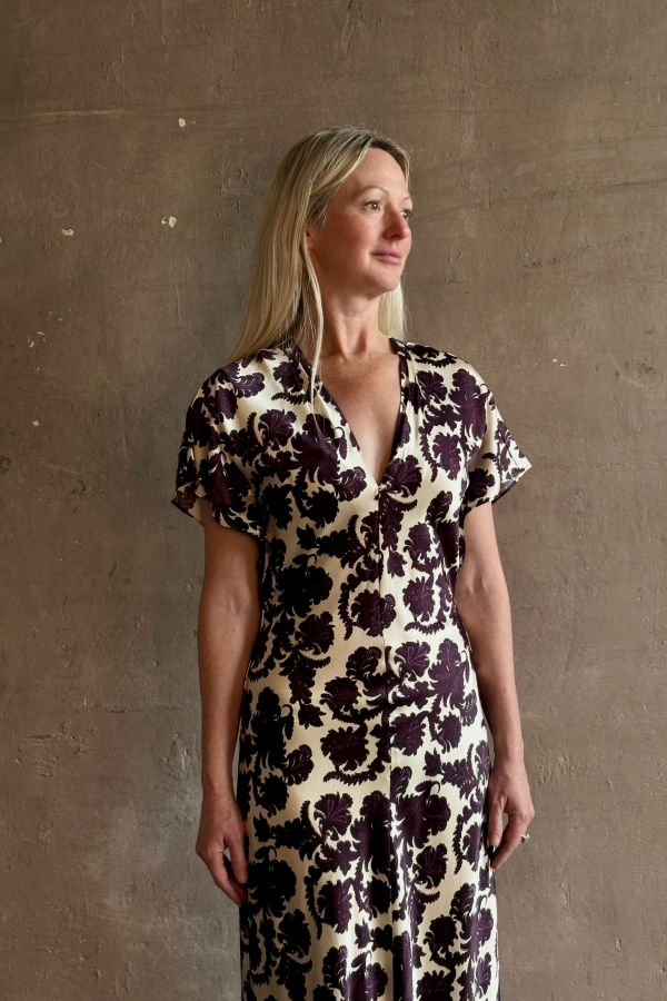 Veronica Beard V-Neck Redgrave Dress