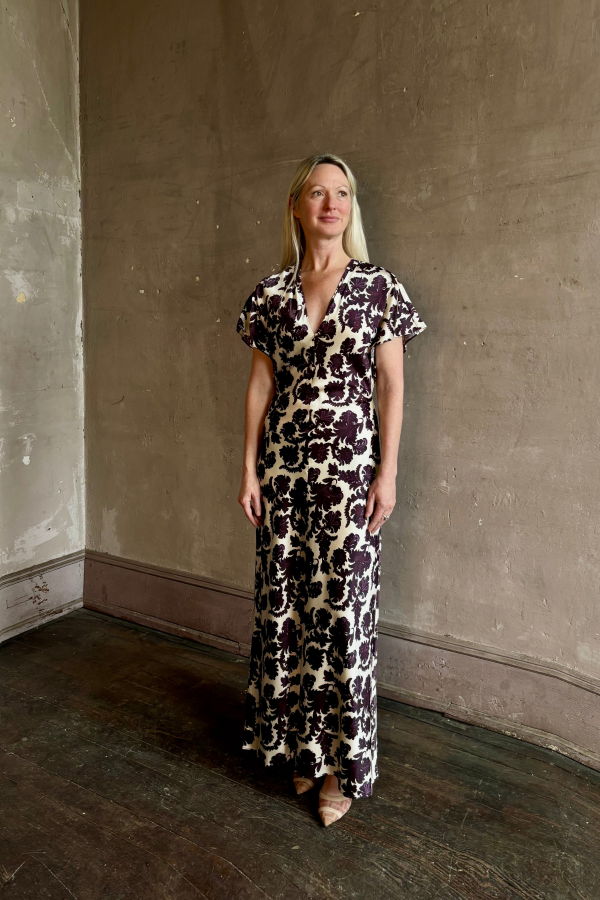 Veronica Beard V-Neck Redgrave Dress