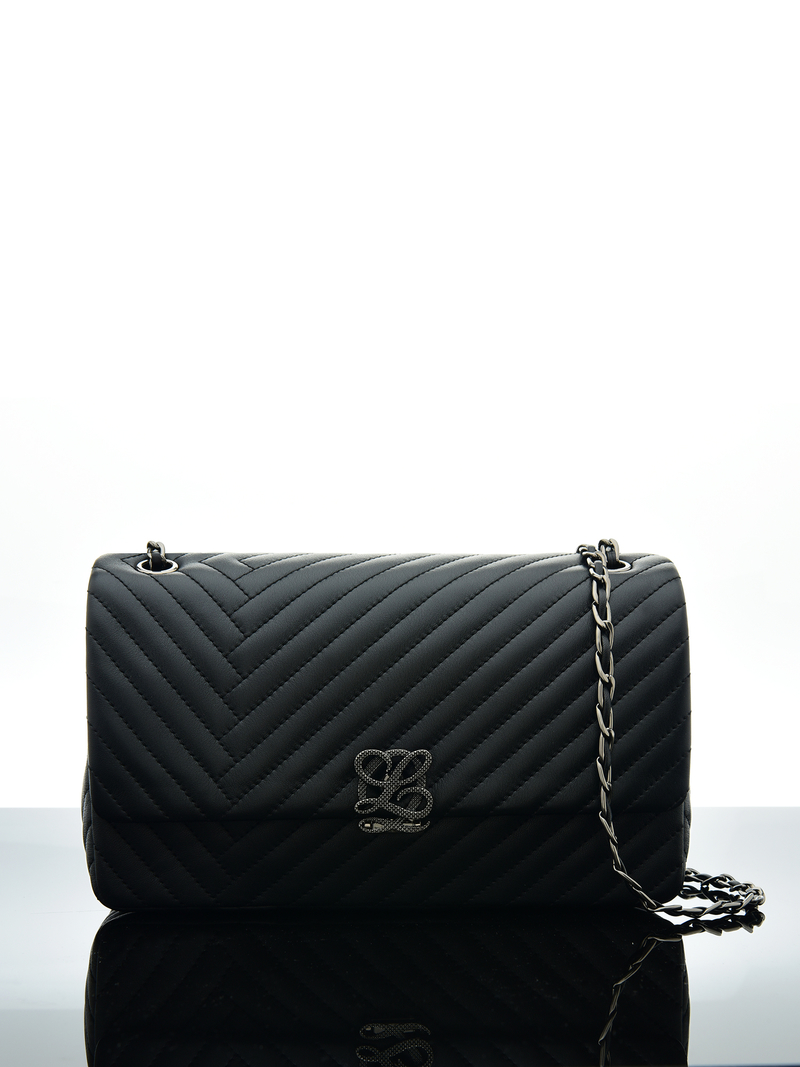 Louis Quatorze Shoulder Bag - Black | Garmentory