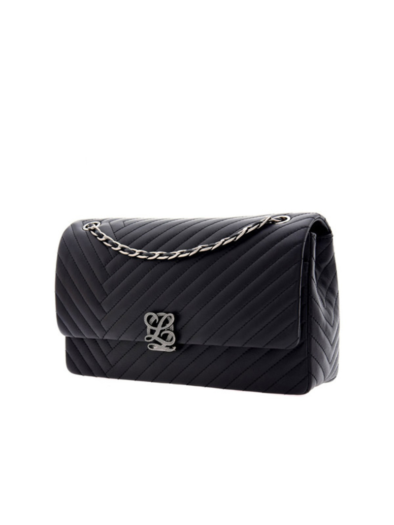 Louis Quatorze Shoulder Bag - Black | Garmentory