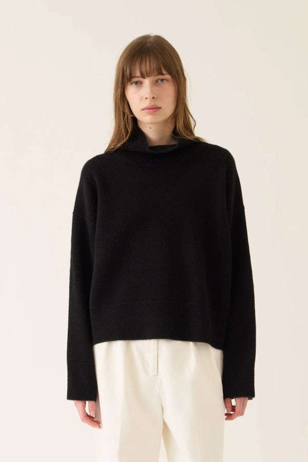 demylee Enid Wool Cashmere Turtleneck Sweater