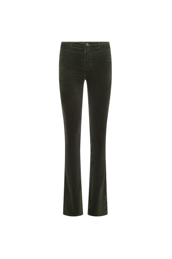 L'agence Stevie High Rise Straight Jean - Army