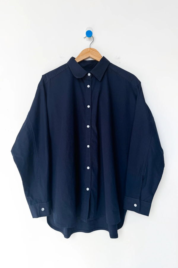 Le Bon Shoppe Light Weight Owen Shirt - Navy
