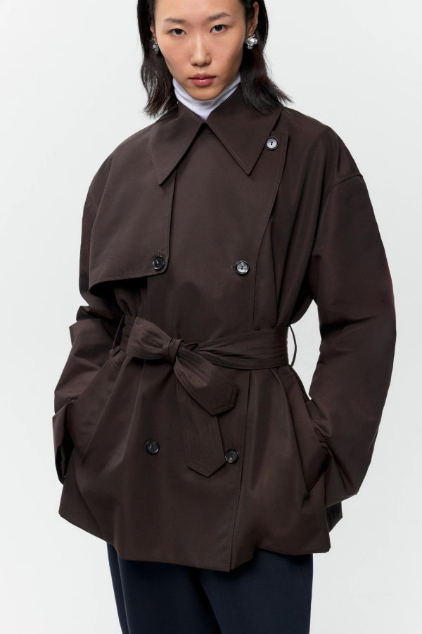 Cordera Short Trench Coat