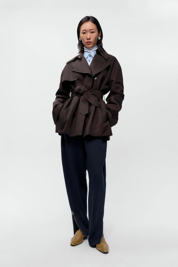 Cordera Short Trench Coat