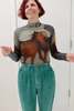 Anntian Rolli Print M Turtleneck Sweater - Thumbnail 5