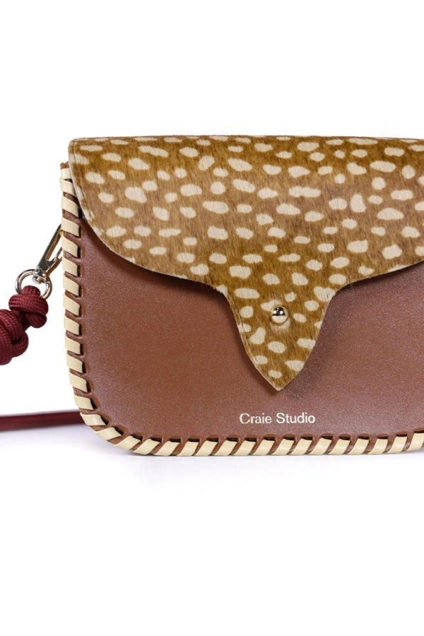 Craie Studio West Bambi Crossbody Bag - Tan