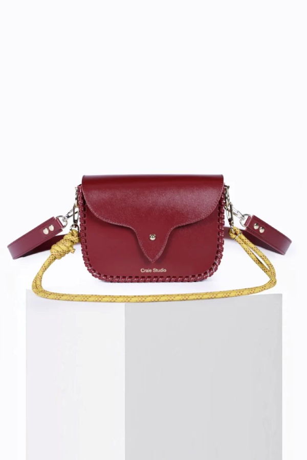 Craie Studio West Crossbody Bag - Cherry