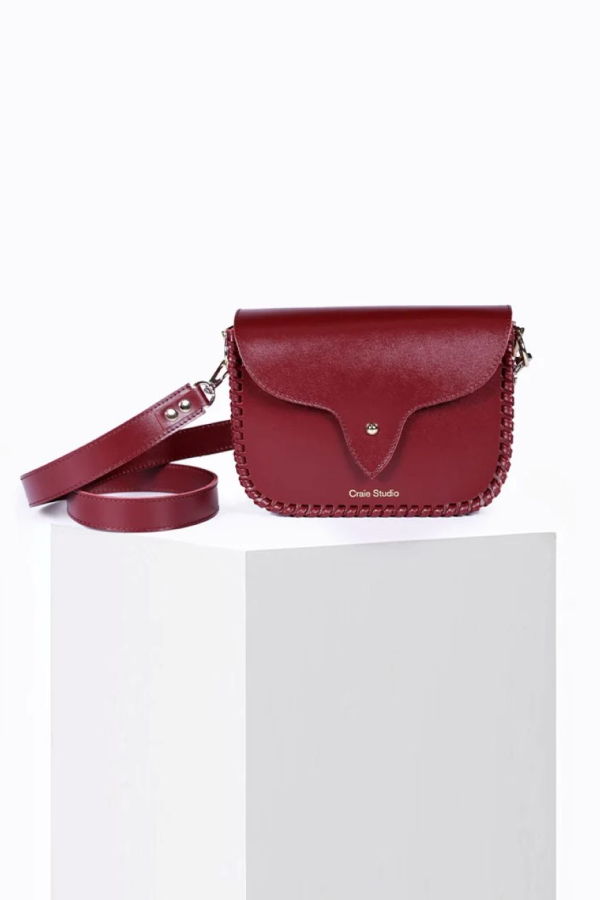 Craie Studio West Crossbody Bag - Cherry
