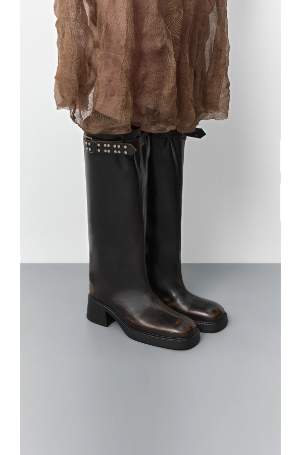 Miista Kristel Tall Boots - Brown