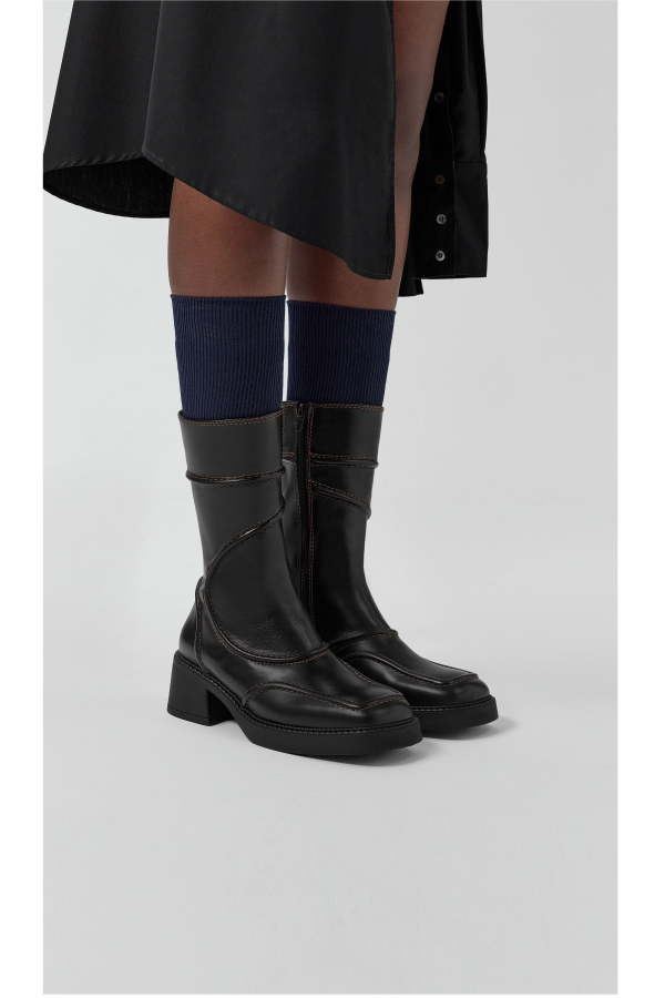 Miista Malene Boots - Black/Brown