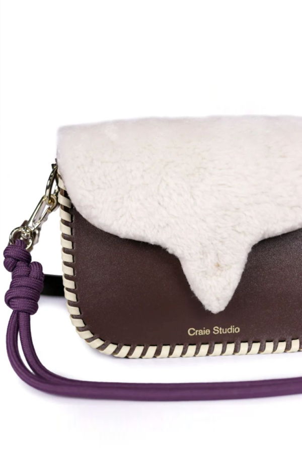 Craie Studio West Laine Crossbody Bag - Chocolate