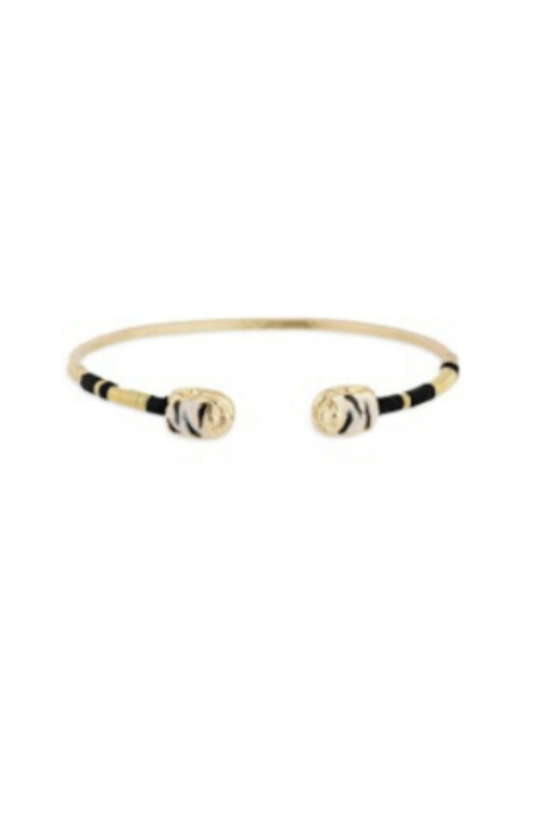 Gas Bijoux Scarab Duality Enamel Bracelet