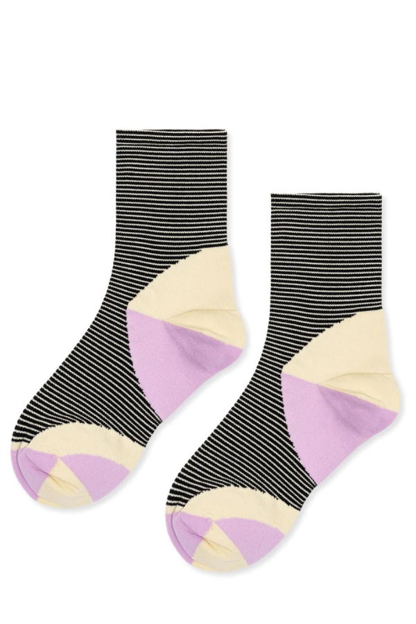 Hansel from Basel Ping Pong Sporty Crew Sock - Black