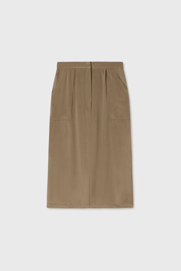 Silk Laundry CDC Long Suit Skirt - Cub