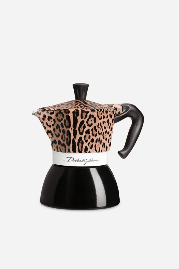 And Co. Brands Bialetti x Dolce&Gabbana Leopardo Moka Induction 4-Cup Coffee Maker