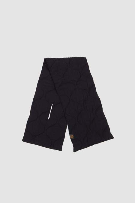 Batoner Solid Wool Muffler - Navy | Garmentory