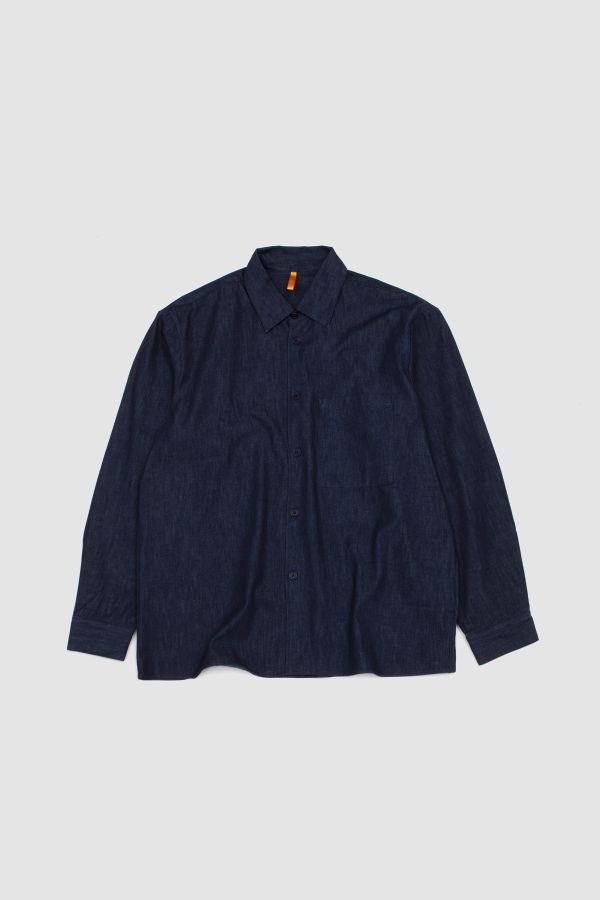 MAN-TLE R21S4 OD Shirt Organic 6oz Denim