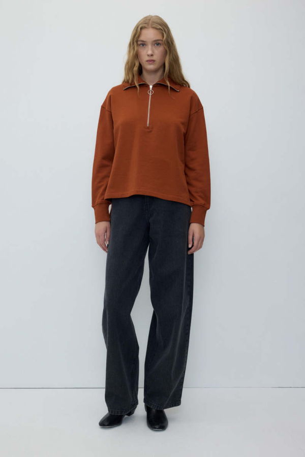 Rita Row Edna Sweatshirt - Rust