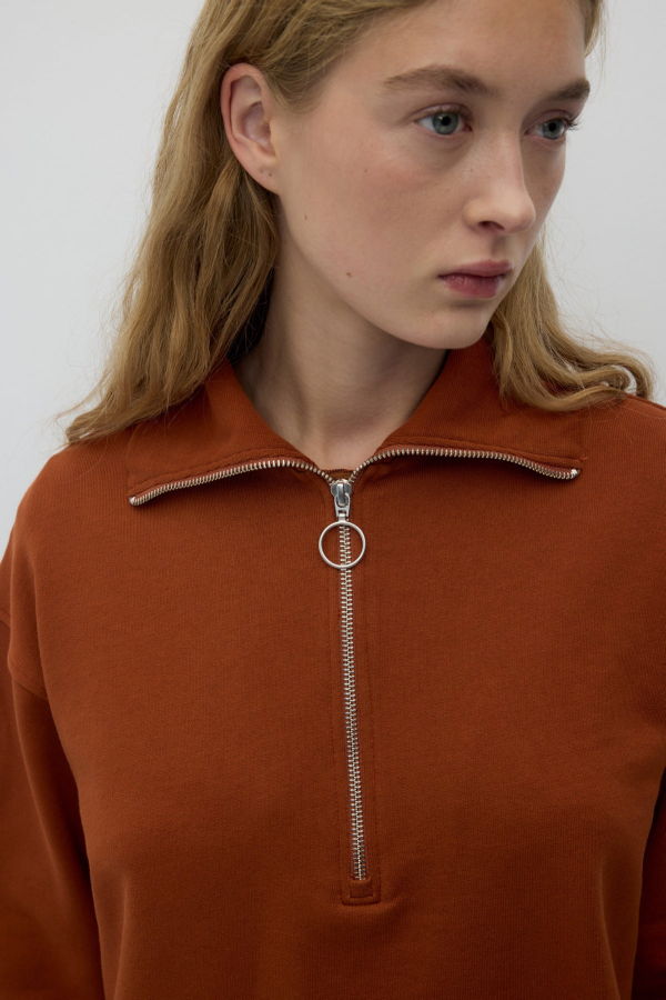 Rita Row Edna Sweatshirt - Rust