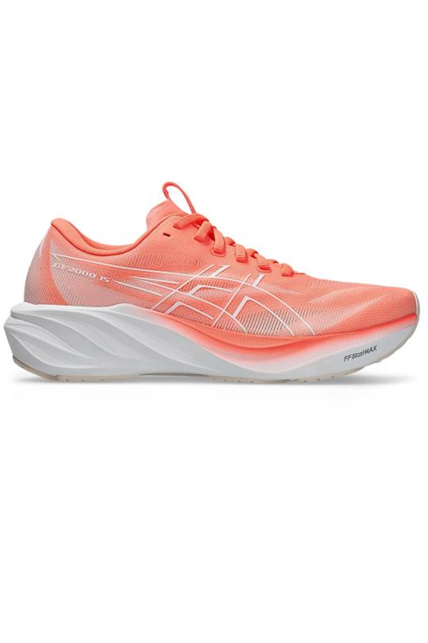 ASICS Sneakers - Sun Coral / White