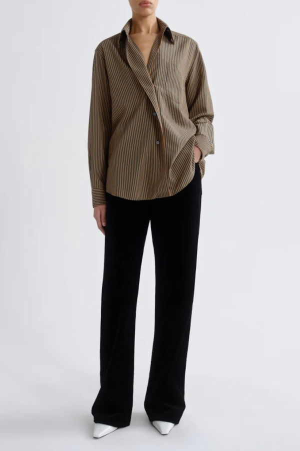 AGOLDE Aris Shirt / Trace Stripe