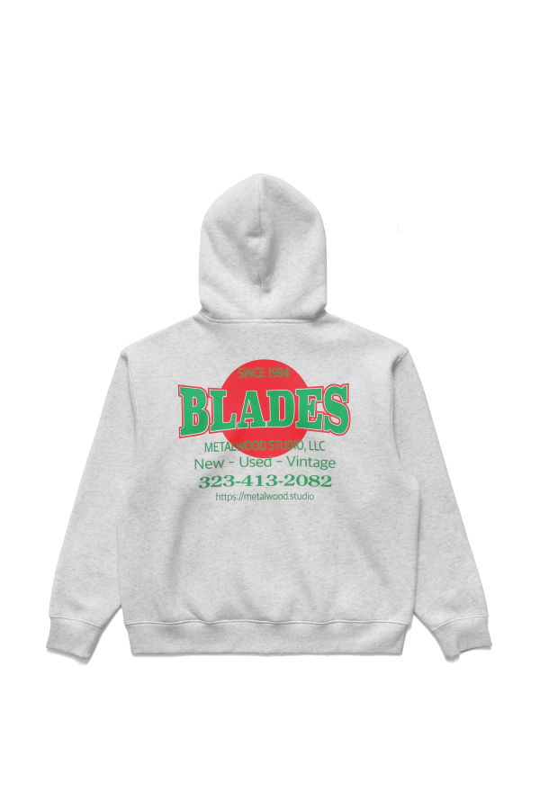 Metalwood Blades Gym Hooded Sweatshirt