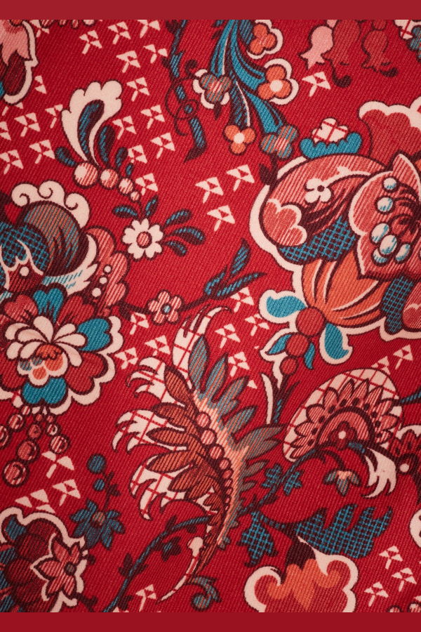 KIDS Caramel Clara Baby Cotton Corduroy Dress in Liberty Weavers Wonder