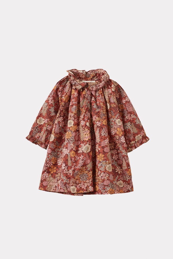 KIDS Caramel Ptelea Baby Cotton Corduroy Dress - Liberty Ciara