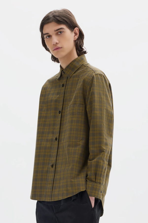 Margaret Howell Basic Shirt Tonal Cotton Check