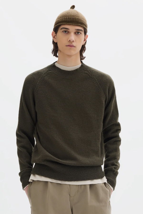 Margaret Howell Rolled Hem Beanie British Merino