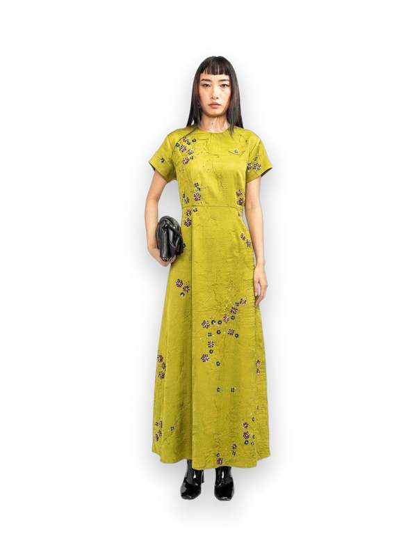 Lovebirds Flora Lapel Dress - Matcha Lovebirds Flora Lapel Dress - Matcha