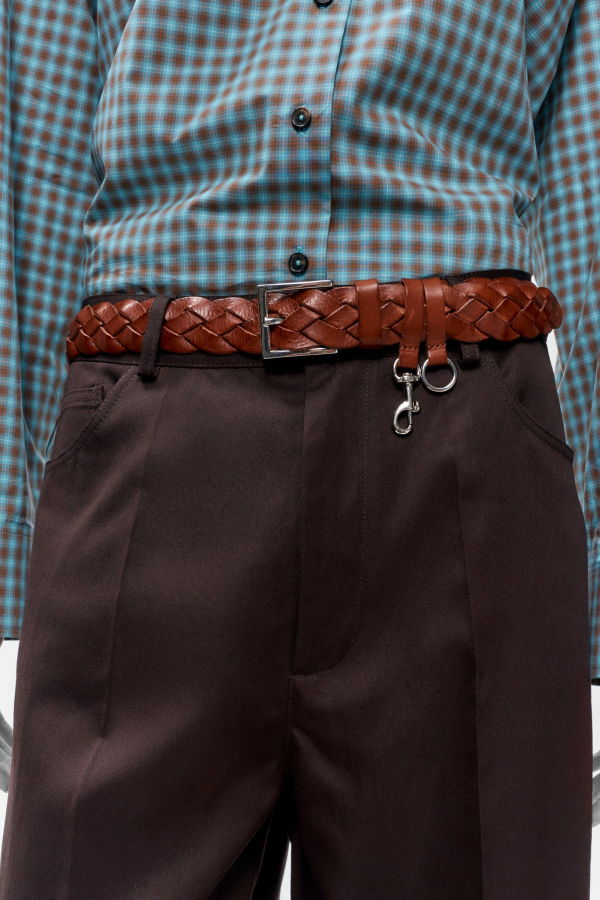 Cordera Ceinture Tress Belt - Tan