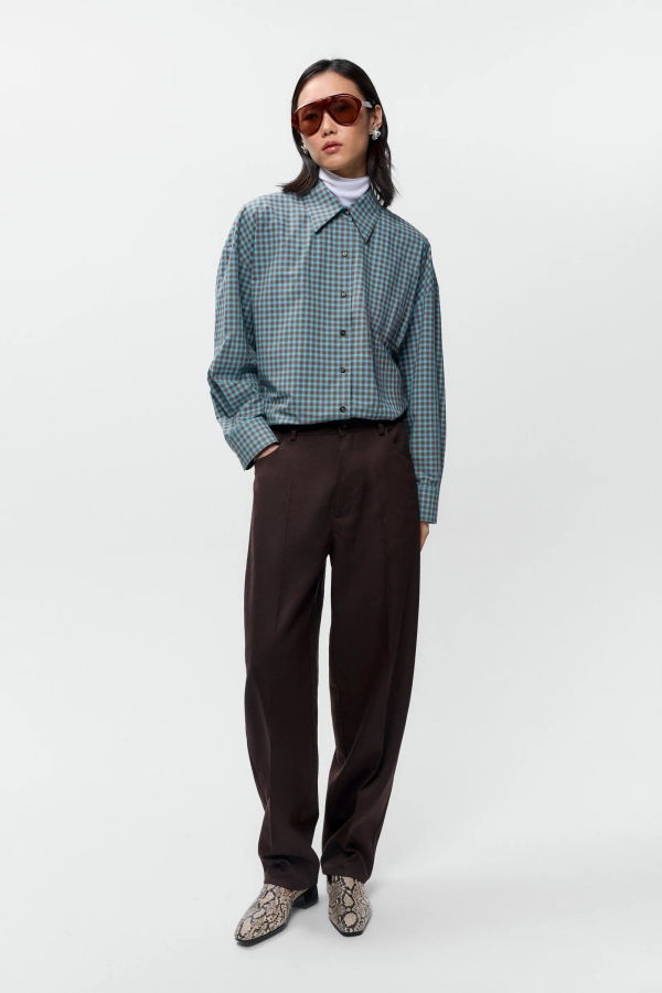 Cordera Oversized Check Shirt
