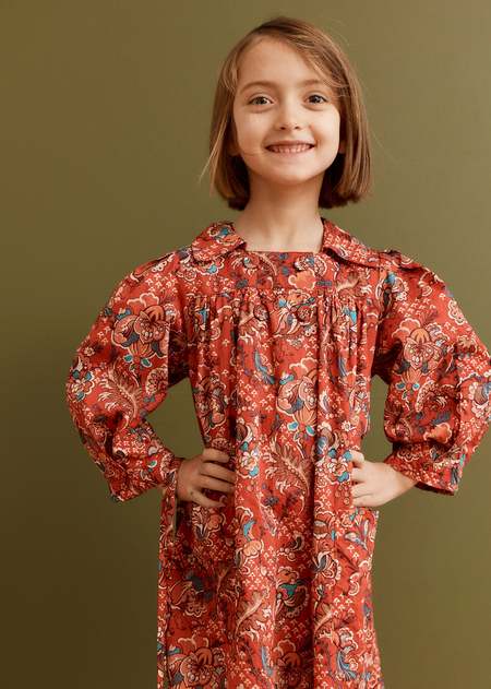 Kids Soor Ploom Clementine Dress - Milk | Garmentory