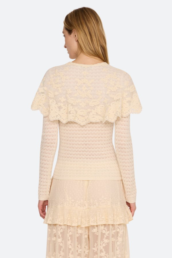 Sea NY Chandra Cardigan - Cream