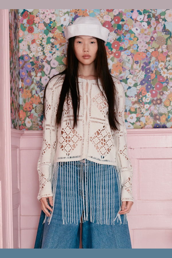 Sea NY Danica Cardigan - Cream
