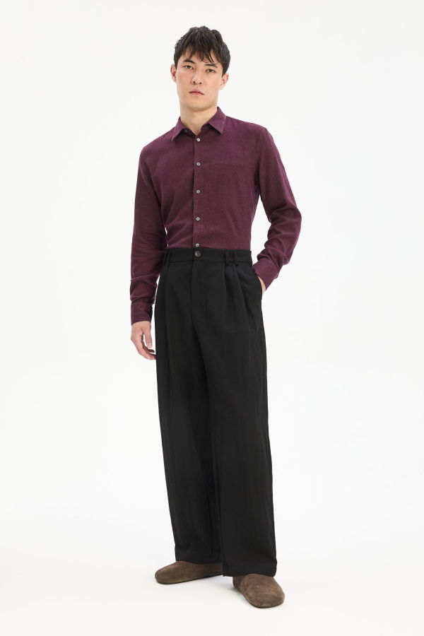 Delikatessen Utrecht Italian Wool Twist Trousers