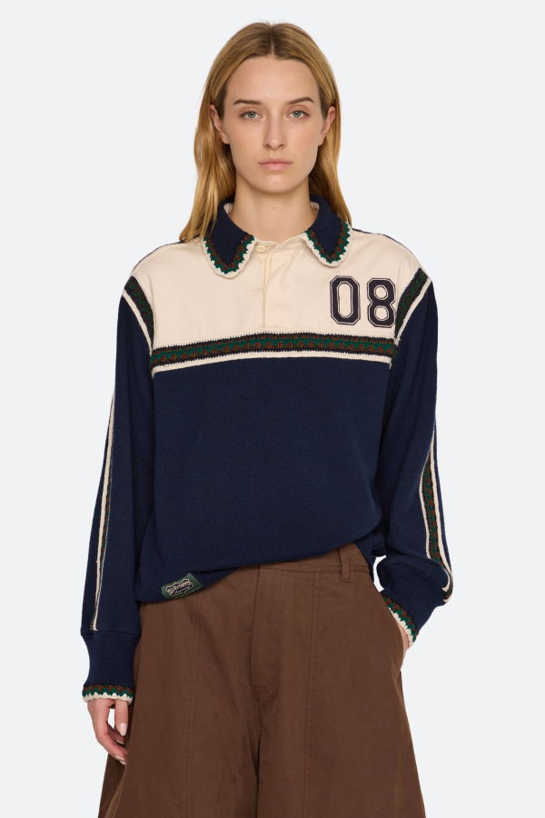 Sea NY Jackie Sweater - Navy