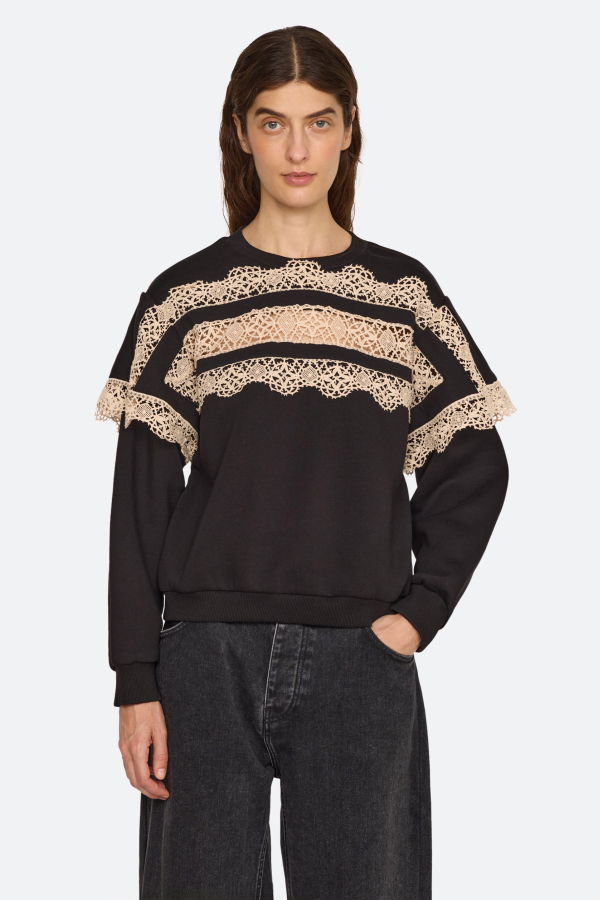 Sea NY Jemima Sweatshirt - Black