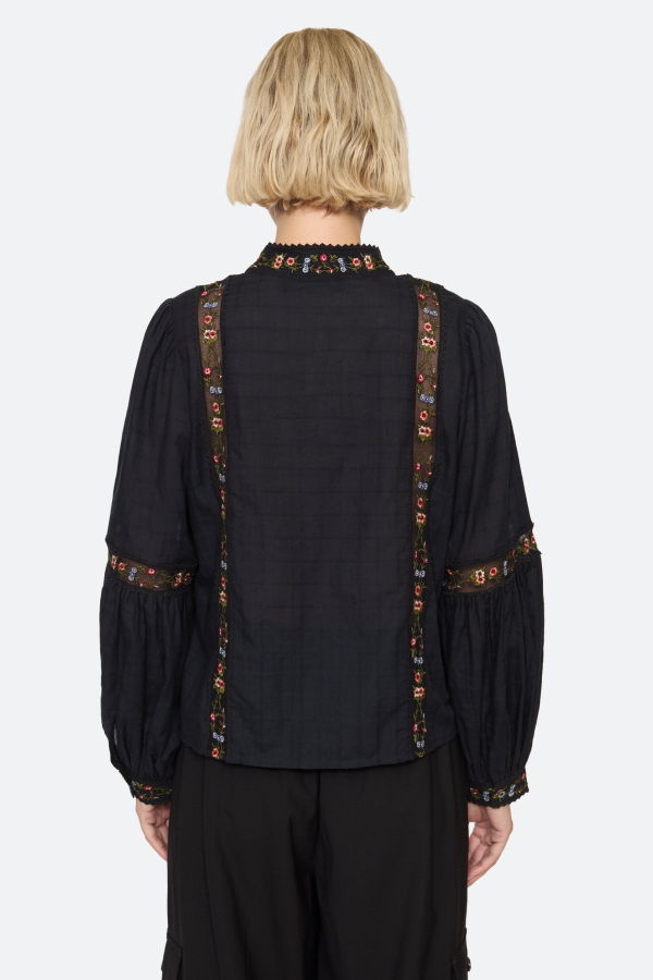 Sea NY Kaiya Blouse - Black