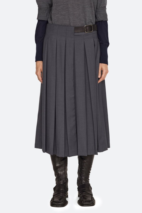 Sea NY Kayla Skirt - Charcoal