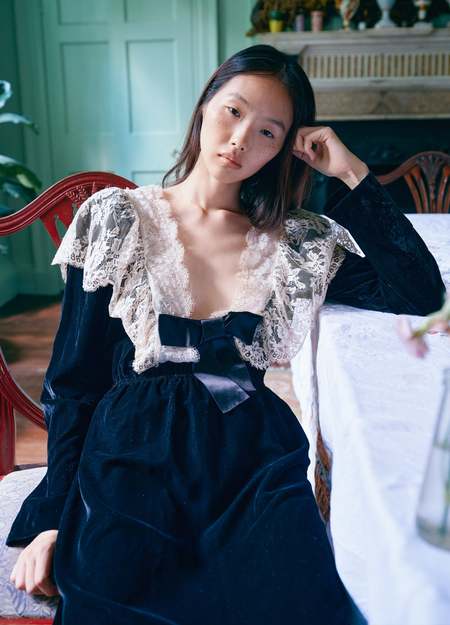 PREVIEW Apolina Ida Dress Alabaster | Garmentory