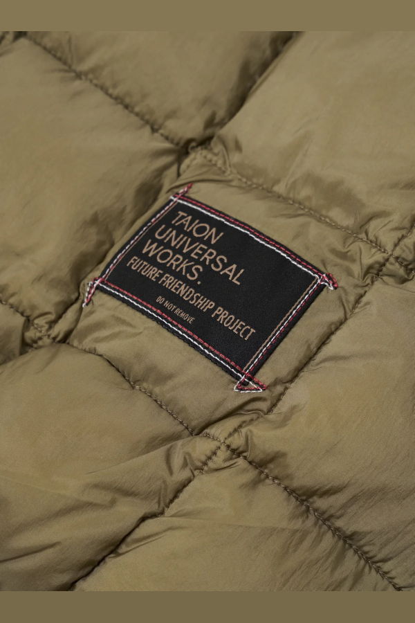 Universal Works TAION x Soft Shell Down Cardigan