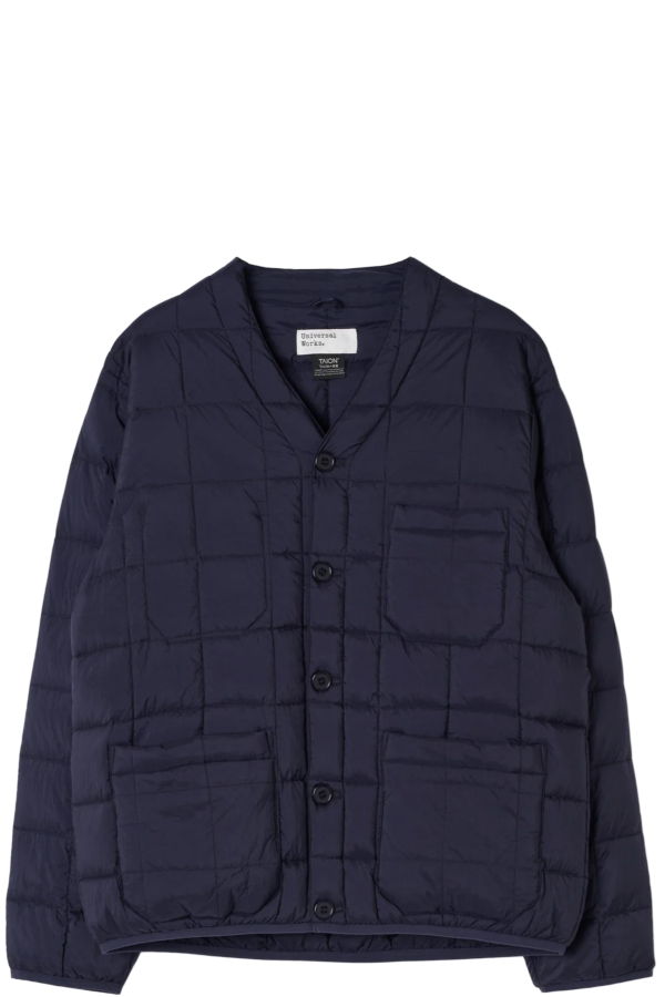Universal Works TAION x Universal Works Nylon Soft Shell Down Cardigan