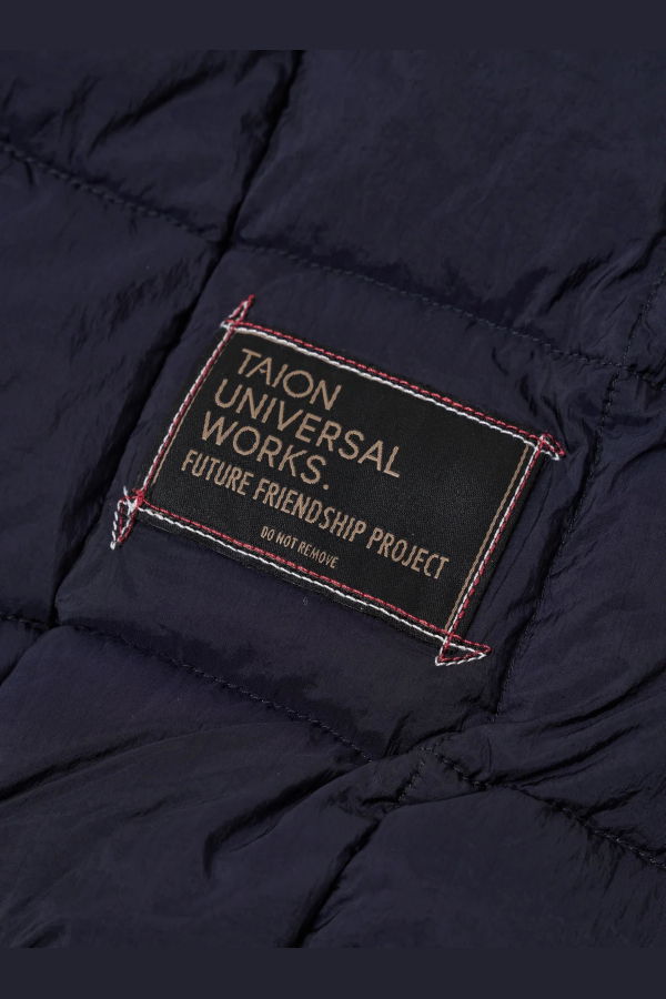 Universal Works TAION x Universal Works Nylon Soft Shell Down Cardigan