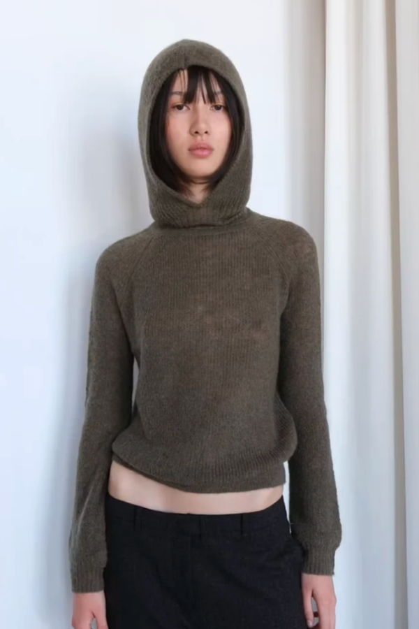 Geel Rosa Sweater - Olive