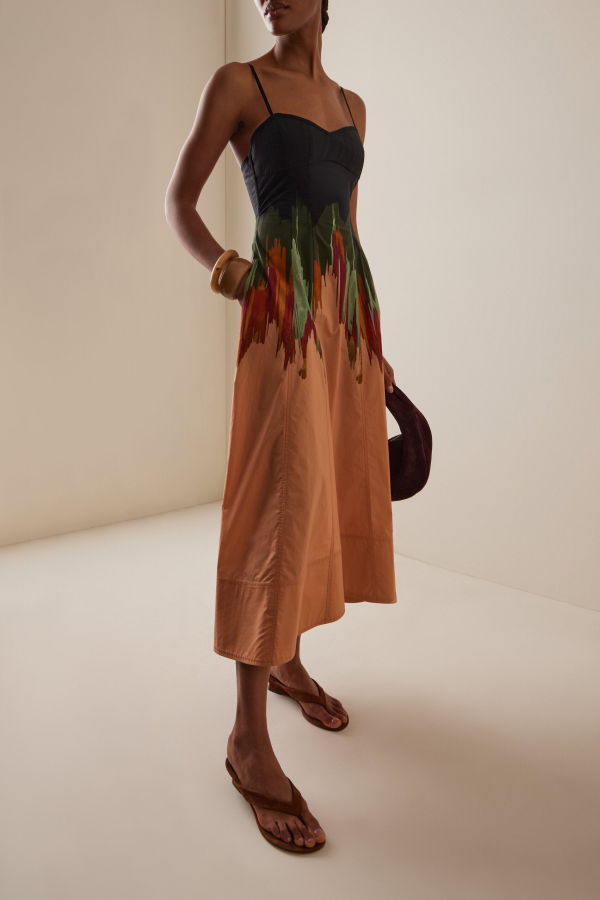 Ulla Johnson Fiora Cami Cotton Dress - Agate