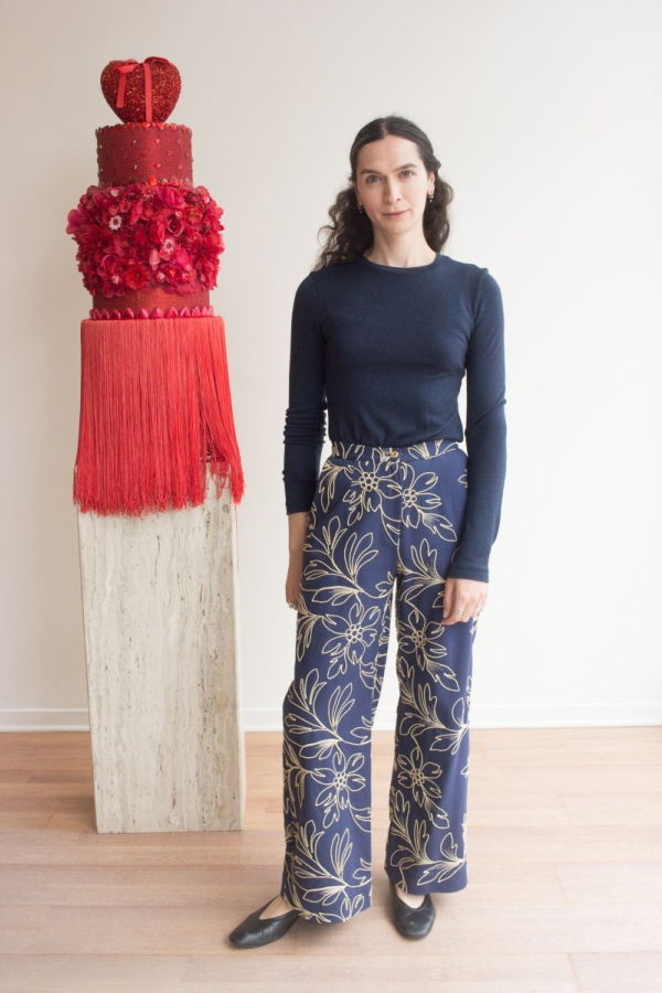 Marigold Diana Pants - Sage Denim